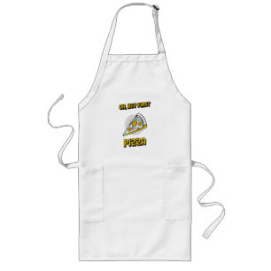 Ok, But First Pizza Long Apron
