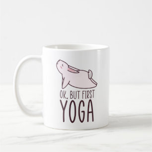 Ok, But First Yoga Coffee Mug