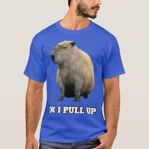Ok I Pull Up Capybara  (2) T-Shirt
