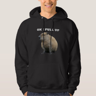 Ok I Pull Up Capybara Hoodie