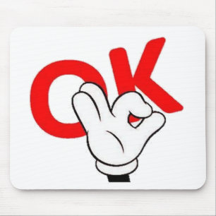 ok man yes man work funny mouse mat