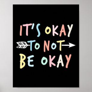 Ok Mental Health Suicide Awareness Poster