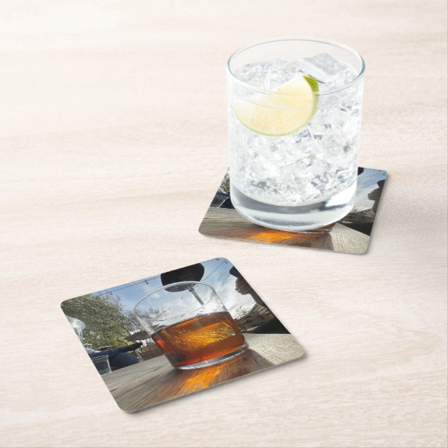 ok  square paper coaster (Insitu)