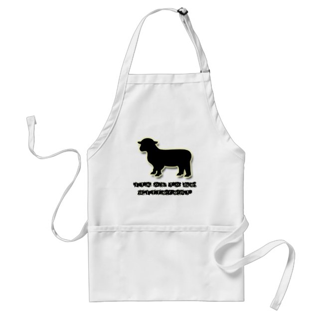 Ok to be a Black Sheep Different Standard Apron (Front)