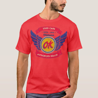 OK Used s 1925 Disstresed Vintage Style T-Shirt