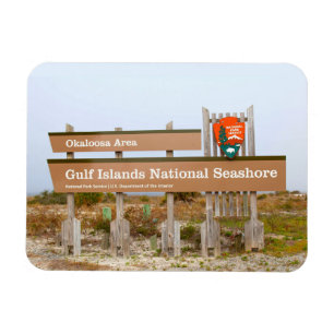Okaloosa Area, Gulf Islands National Seashore, FL  Magnet