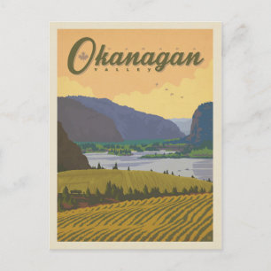 Okanagan Valley   Canada Postcard