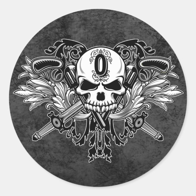 O'Kane Logo Stickers (Round) (Front)