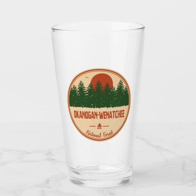 Okanogan-Wenatchee National Forest Glass (Front)