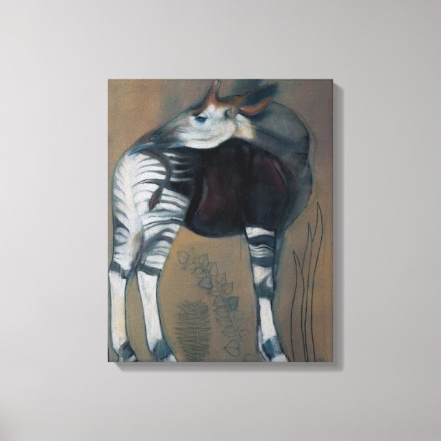 Okapi 2005 canvas print (Front)