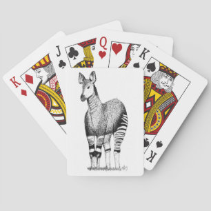 Okapi Art Playing Cards