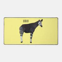 Okapi cartoon illustration