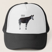 Okapi cartoon illustration