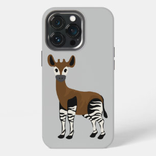 Okapi Cartoon, Majestic Okapi Animal, Okapi Lovers iPhone 13 Pro Case