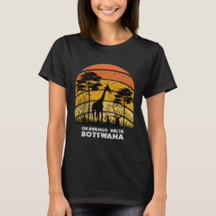 Okavango Delta Botswana Safari National Park Game  T-Shirt