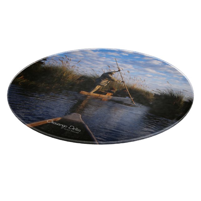 Okavango Delta Cutting Board (Corner)