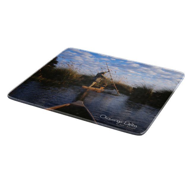 Okavango Delta Cutting Board (Corner)