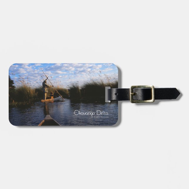 Okavango Delta Luggage Tag (Front Horizontal)