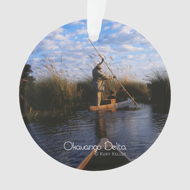 Okavango Delta Ornament (Front)