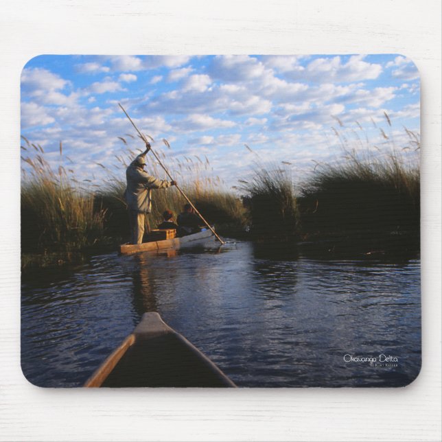 Okavango Delta Photo Mouse Mat (Front)