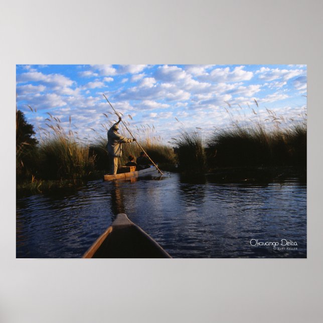 Okavango Delta Photo Poster (Front)