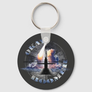 OKAY BOOMER US Navy Nuclear Sub Force Magnet Key Ring