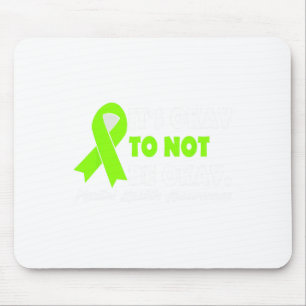 Okay To Not Be Okay Ribbon Mental Health Awareness Mouse Mat