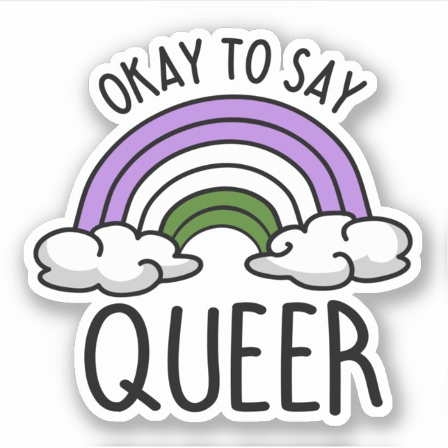 Okay to say queer (Front)