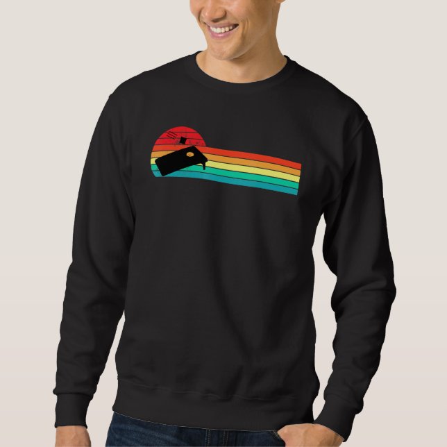 Okayest Cornhole Player Cornhole Champion Team Sweatshirt (Front)