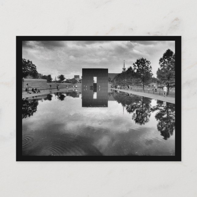 OKC Memorial Reflections Postcard (Front)
