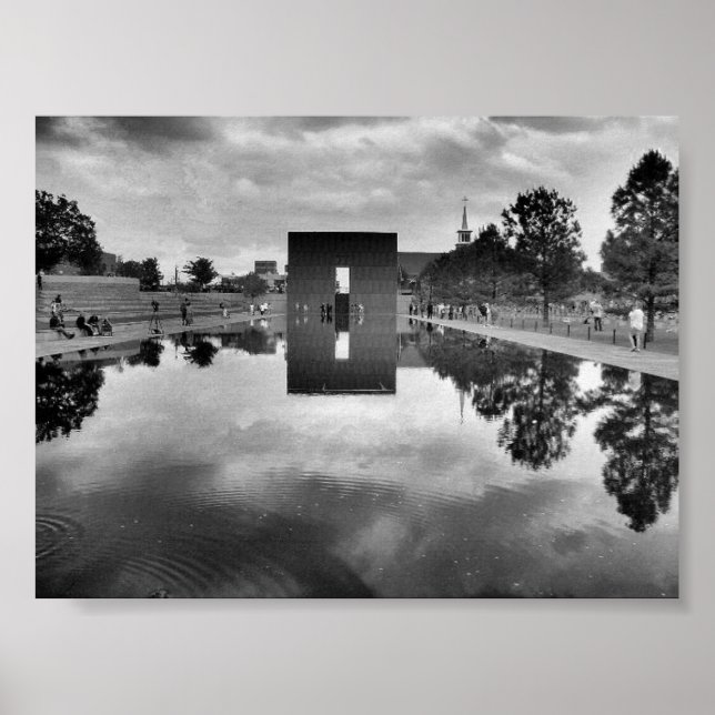OKC Memorial Reflections Print (Front)