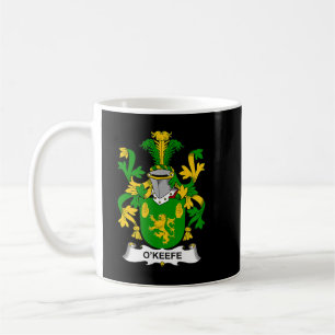 O'Keefe Coat of Arms  Family Crest  Coffee Mug