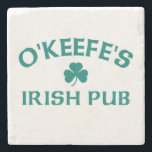 O'Keefe's Irish Pub  Stone Coaster<br><div class="desc">O'Keefe's Irish Pub</div>