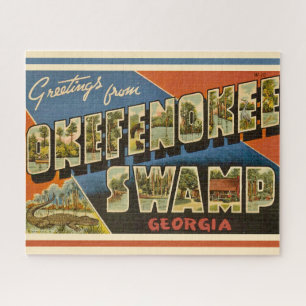 Okefenokee Swamp GA 16x20 Jigsaw Puzzle