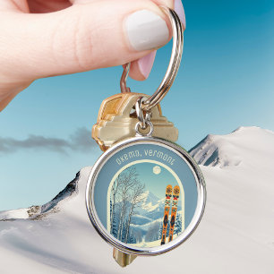 Okemo Vermont ski holiday souvenir  Key Ring