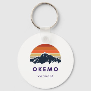 Okemo Vermont Skiing Snowboarding Hikers Gifts For Key Ring