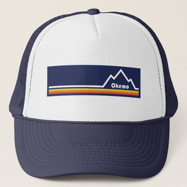 Okemo, Vermont Trucker Hat (Front)