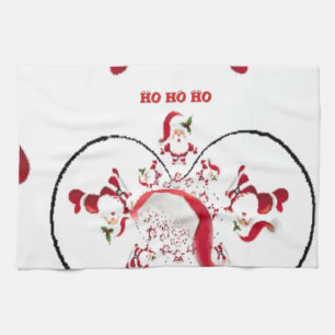 Oki Dokie Santa! Tea Towel