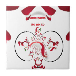 Oki Dokie Santa! Tile