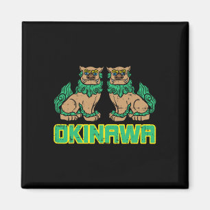 Okinawa Guardian Lion Shisa Japan Japanese Martial Magnet