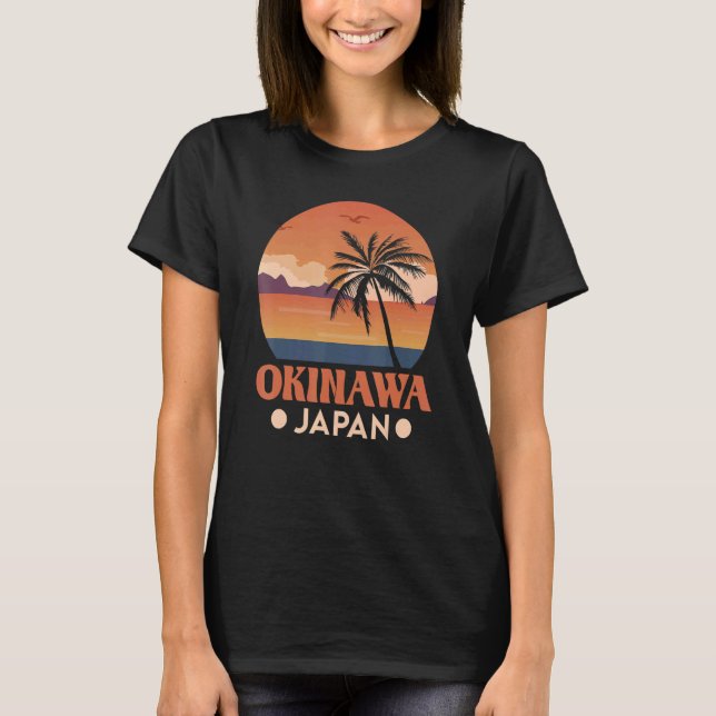 Okinawa Island Japan Beaches Vacation Trip Travele T-Shirt (Front)