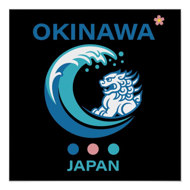 Okinawa Island Japan Poster (Front)
