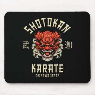Okinawa Japan Dojo Shotokan Karate  Mouse Mat