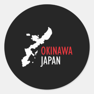 Okinawa Japan Island Of Okinawa Okinawan Classic Round Sticker