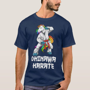Okinawa Karate Unicorn Karate Japanese Martial Ar T-Shirt