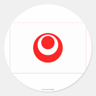 Okinawa Prefecture Flag Classic Round Sticker