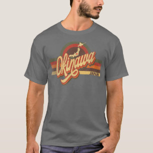 Okinawa Retro Vintage Kanigawa Japan Japanese T-Sh T-Shirt
