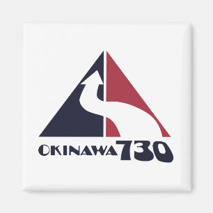 Okinawa Reversion 730 Magnet