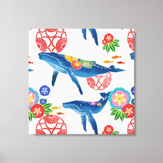 okinawan bingata style pattern art print