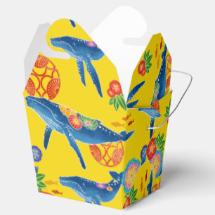 okinawan bingata style pattern favour box